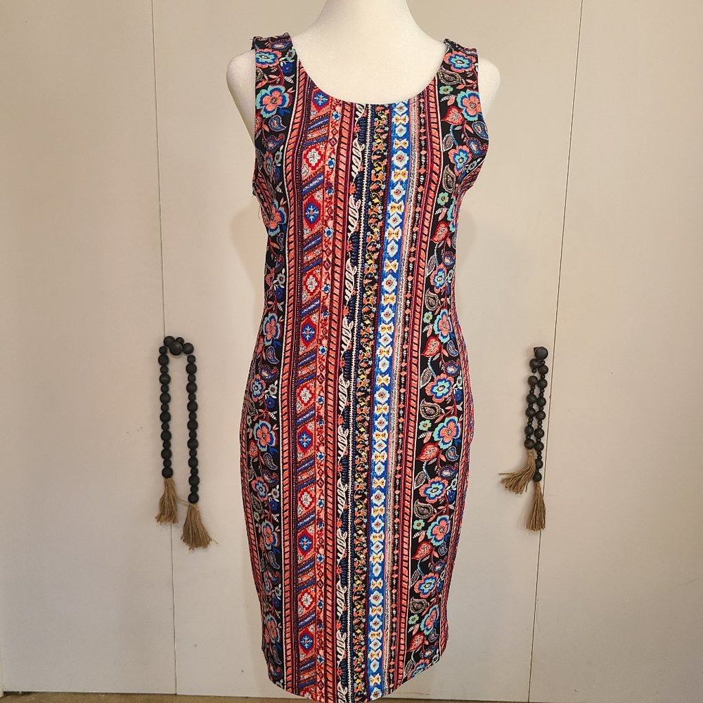 Ambiance Bohemian Bodycon Dress